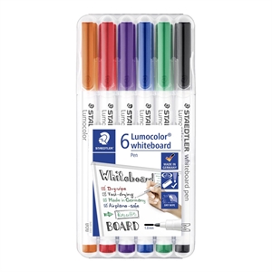 Staedtler WB Marker Lumocolor okrągły 1mm różne kolory (6)